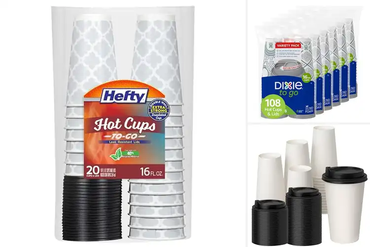 Detailed view of 10 Best 16 Oz Coffee Cups With Lids for Leak-Proof Sipping