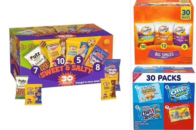 Detailed view of 10 Best 30 Count Variety Packs: Snack Smarter, Share Happier