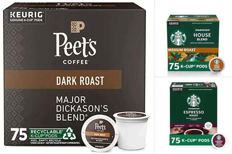 Detailed view of Best 75 Count Keurig Pod Box – Rich, Flavorful Coffee Daily