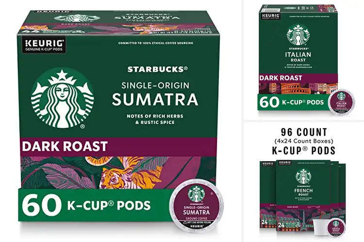 Detailed view of Best Arabica Coffee K-Cups Starbucks Quality