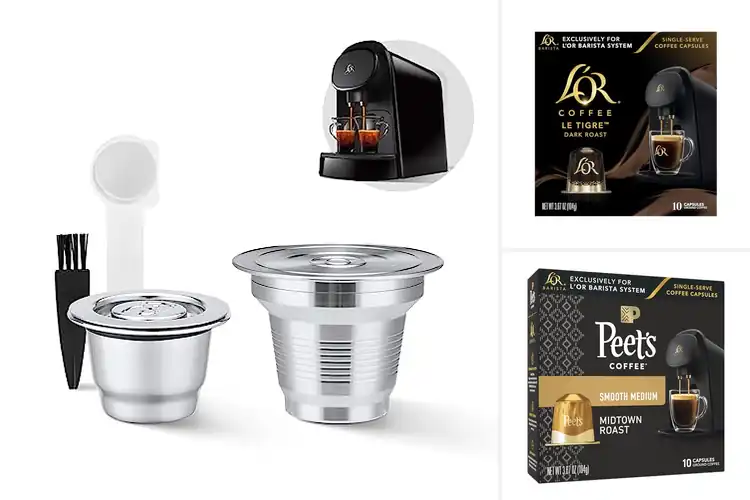 Detailed view of Best Barista Coffee Capsules