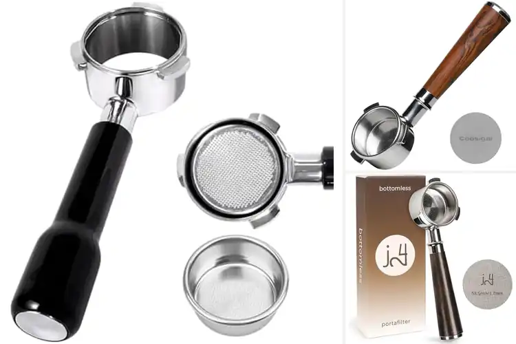 Detailed view of 10 Best Bottomless Portafilters for Perfect Espresso