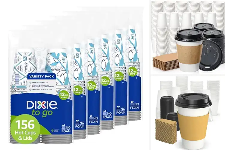 Detailed view of 10 Best Bulk Coffee Cups With Lids for Ultimate Enjoyment