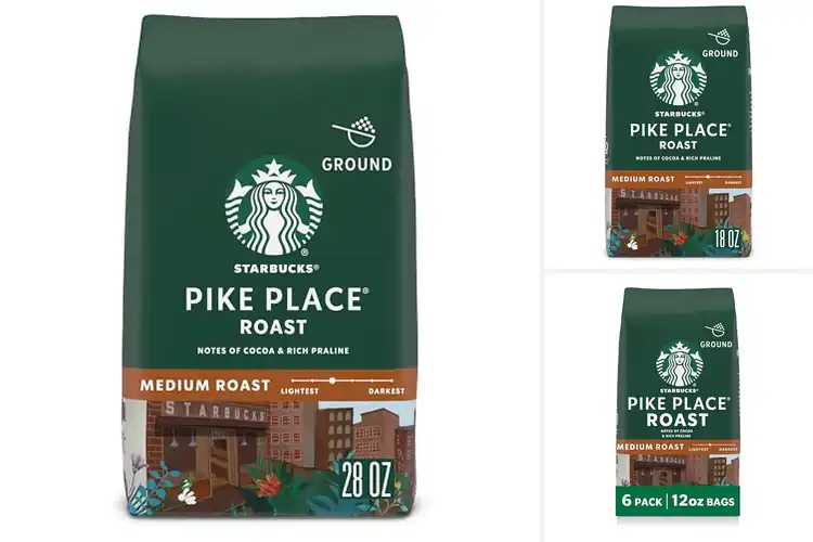 Detailed view of Best Café Quality Starbucks Pike Place Roast