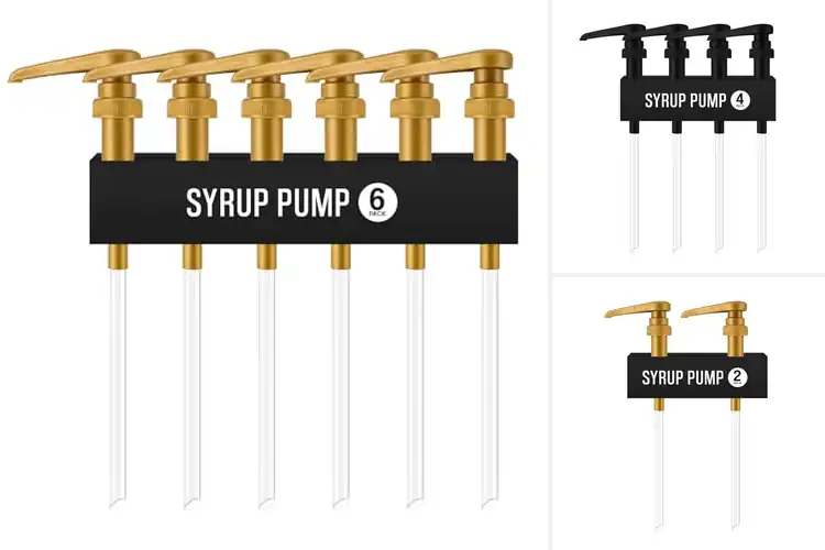 Detailed view of 10 Best Cafe Syrup Pumps for Mess-Free Precision