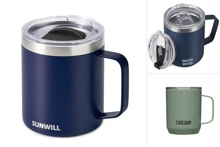 Detailed view of 10 Best Camp Mugs With Lids: Perfect Sips