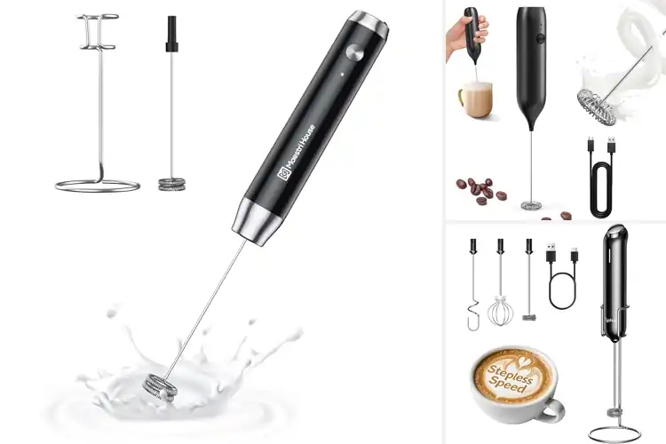 Detailed view of 10 Best Cappuccino Frothers for Creamy Café Drinks