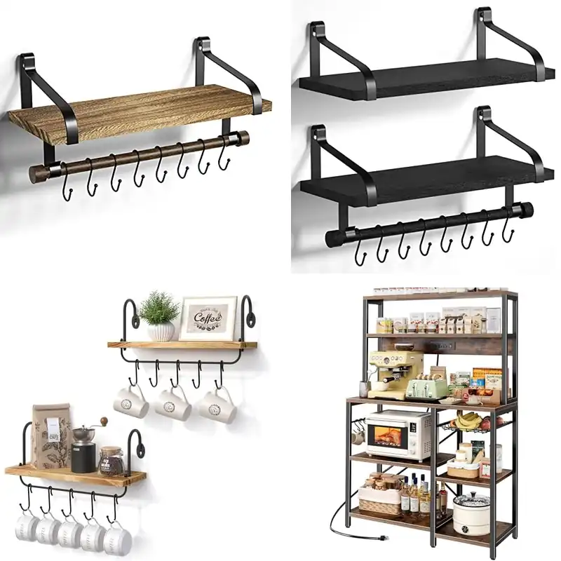 10 Best Coffee Bar Shelves to Create a Stylish Brew Spot