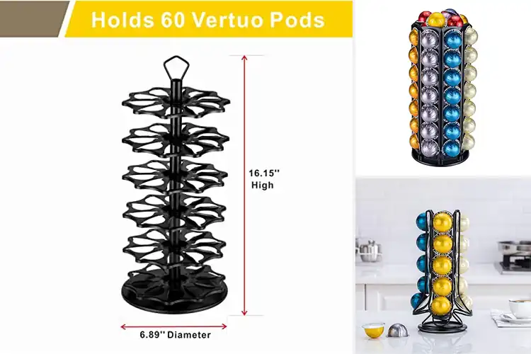Detailed view of 10 Best Coffee Carousel Stands for Stylish Organization