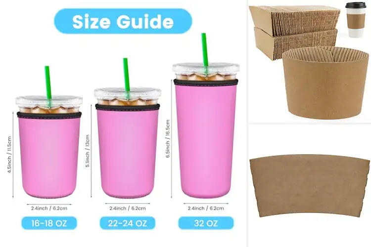 Detailed view of 10 Best Coffee Cup Sleeves for Style & Comfort