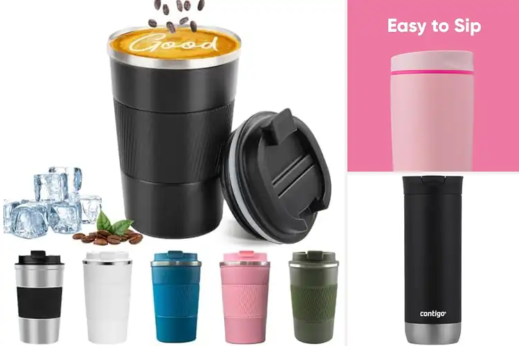 Detailed view of 10 Best Coffee Cups for On-the-Go That Never Spill