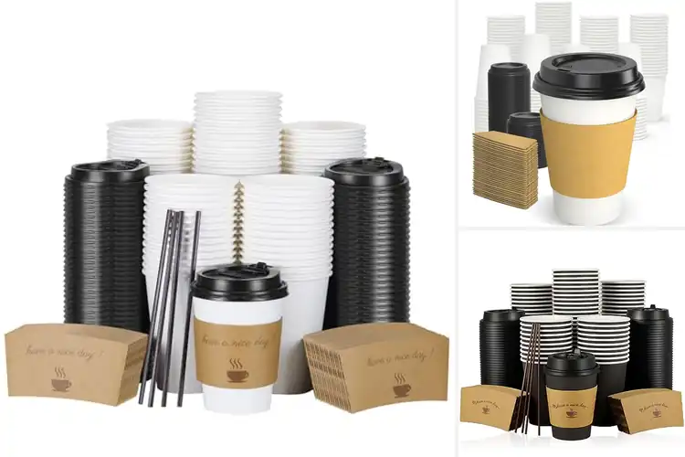 Detailed view of 10 Best Coffee Cups With Lids And Sleeves for Ultimate Comfort