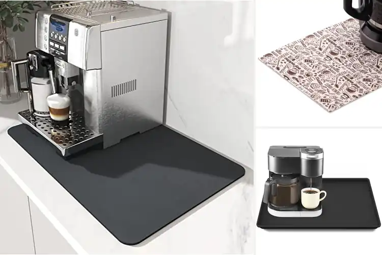 Detailed view of 10 Best Coffee Machine Pads to Protect & Enhance Your Countertop