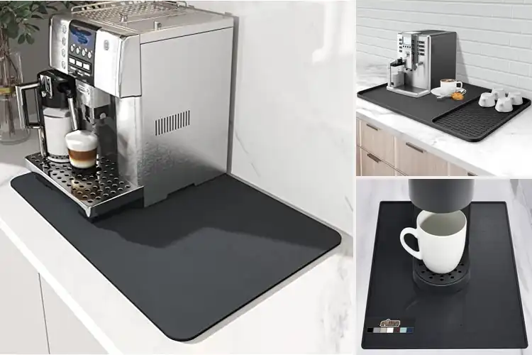 Detailed view of 10 Best Coffee Mats to Protect Counters & Simplify Cleanup