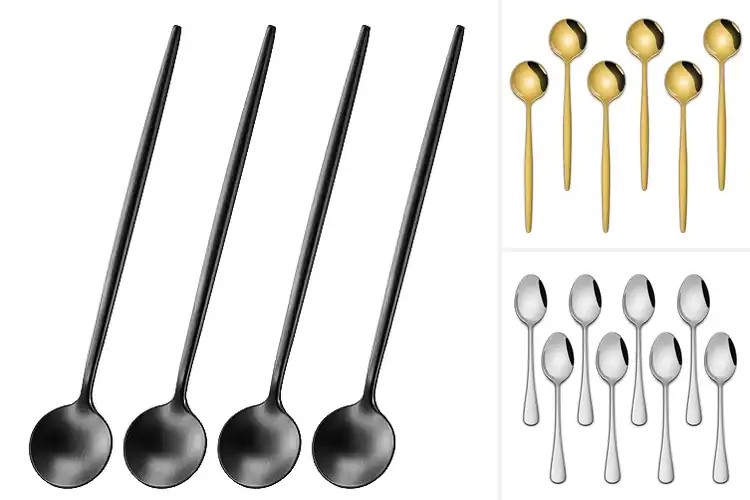 Detailed view of 10 Best Coffee Mixing Spoons for Perfect Stirring