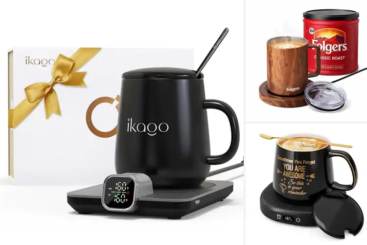 Detailed view of Best Coffee Mug Warmer Set