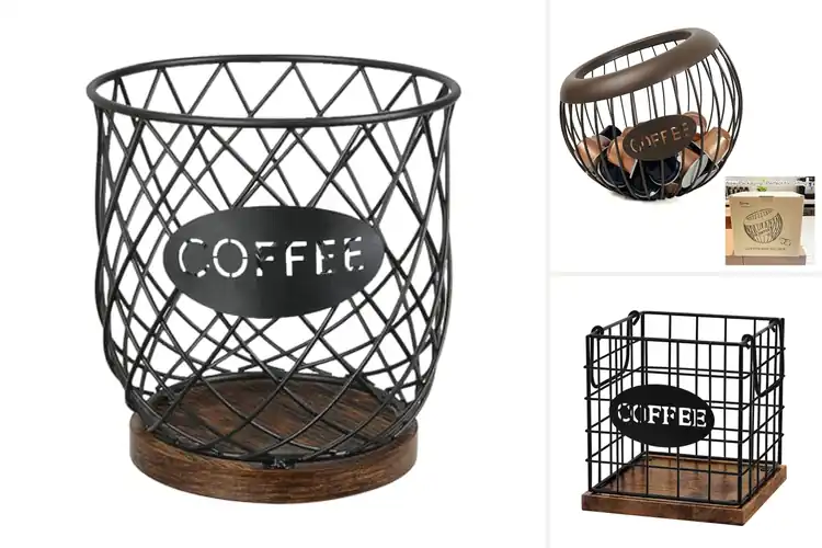 Detailed view of 10 Best Coffee Pod Storage Baskets for a Stylish Kitchen
