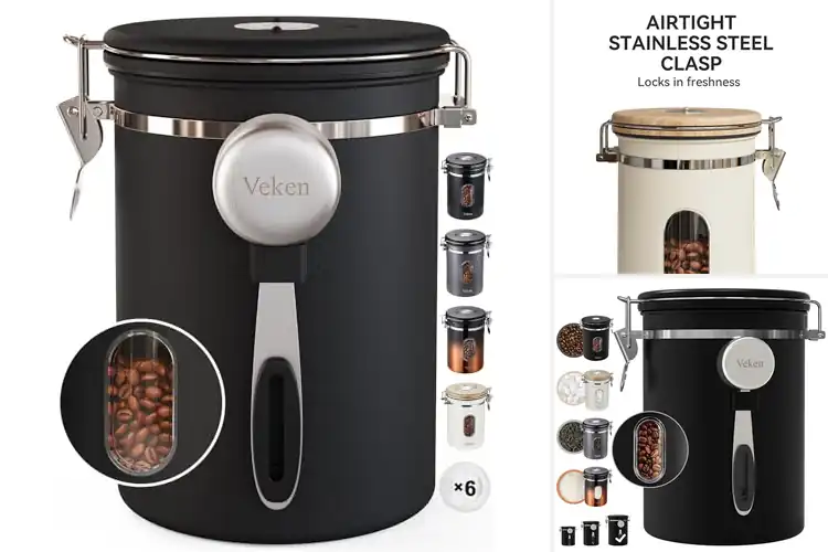 Detailed view of 10 Best Coffee Storage Organizers for Fresh Flavor Daily