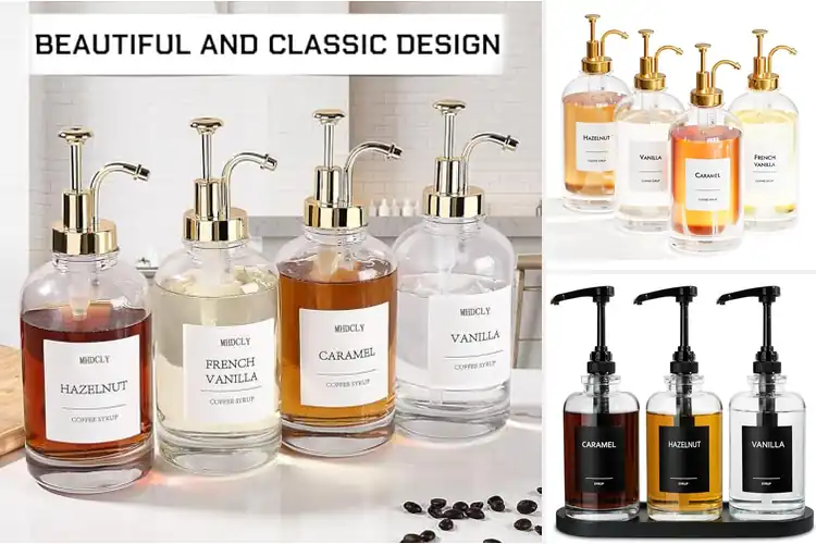Detailed view of 10 Best Coffee Syrup Dispensers: Pour Perfection at Home