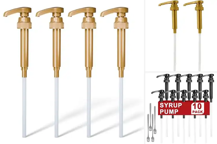 Detailed view of 10 Best Coffee Syrup Pumps for Mess-Free Brews