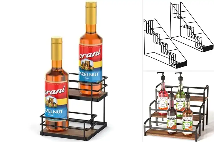 Detailed view of 9 Best Coffee Syrup Racks for a Tidy Coffee Station