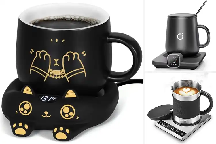 Detailed view of 10 Best Coffee Warmer Gift Sets That Keep Coffee Hot for Hours