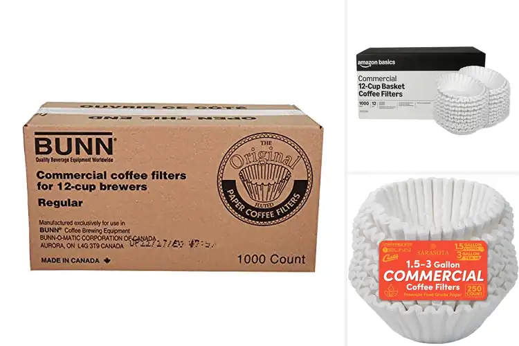 Detailed view of Best Commercial Coffee Filters