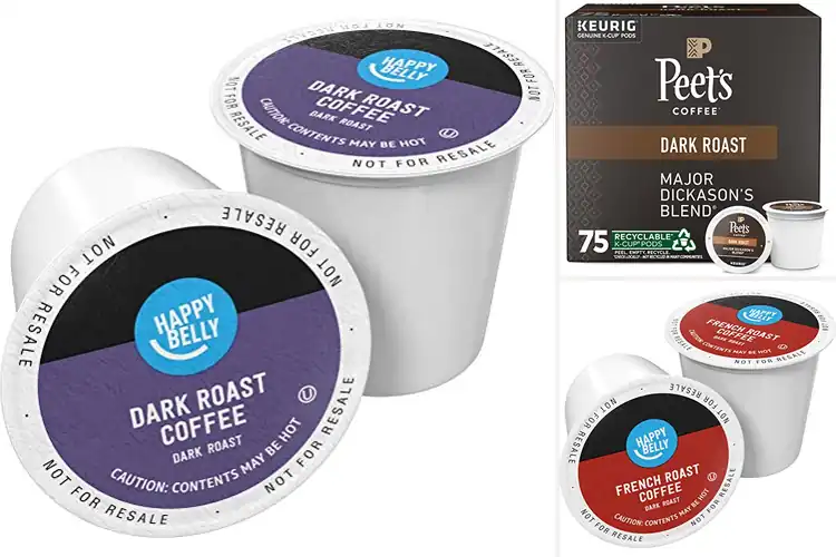 Detailed view of Best Dark Roast Arabica Coffee K-Cup Pods