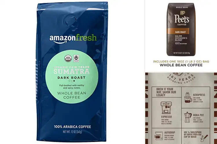 Detailed view of 10 Best Dark Roast Coffee Beans for Ultimate Comfort