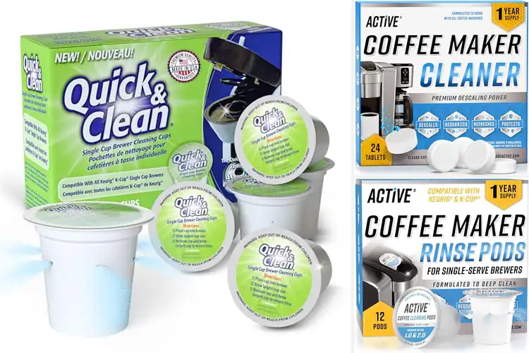 Detailed view of Best Descale Complement Cleaning Pods