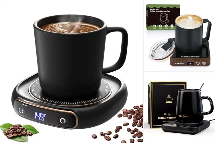 Detailed view of Best Desk Coffee Warmer Sets