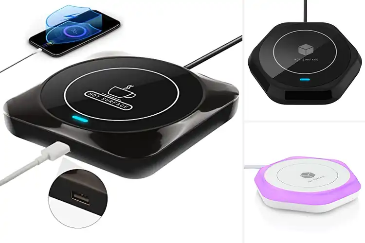 Detailed view of 10 Best Desk Coffee Warmers for All-Day Hot Sips