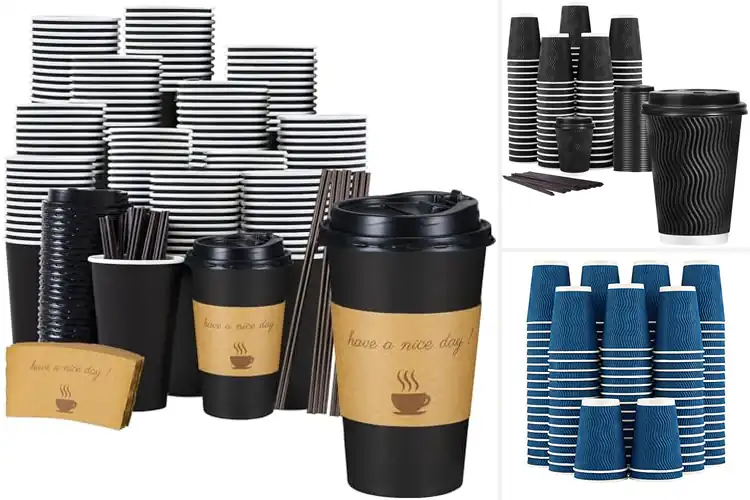 Detailed view of 10 Best Disposable Coffee Cups for Hot Drinks Anywhere