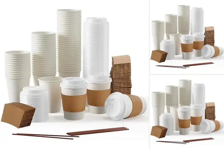 Detailed view of 10 Best Disposable Coffee Cups with Lids That Never Leak