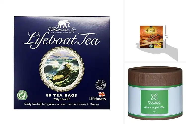 Detailed view of 3 Best Drink In Life Tea Motto: Soothe & Support