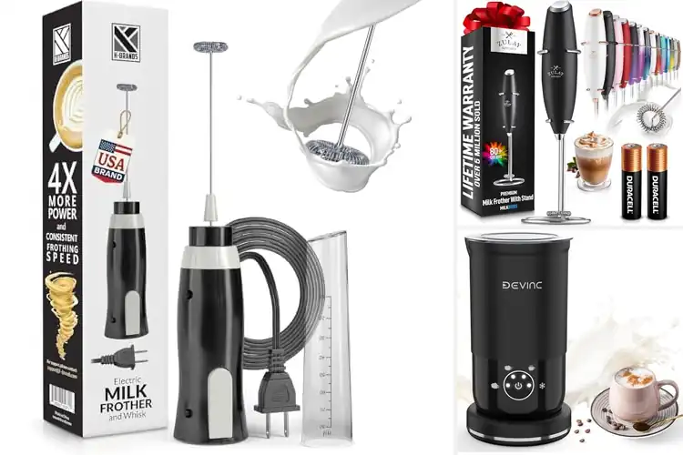 Detailed view of Top 10 Electric Foam Makers for Coffee Lovers
