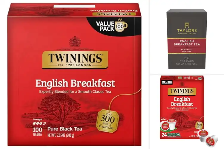 Detailed view of Best English Breakfast Black Teas