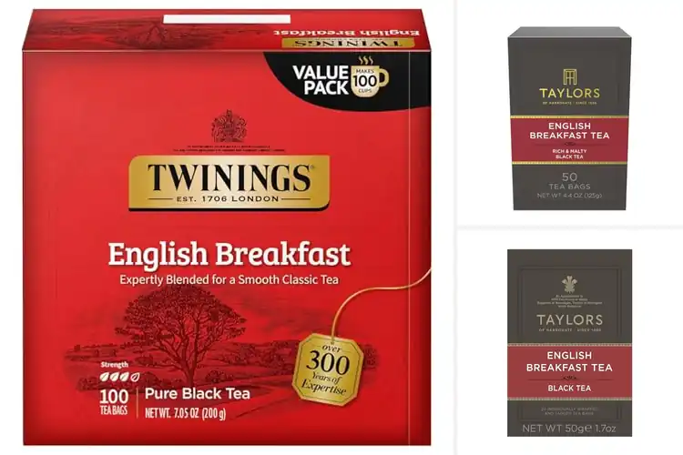 Detailed view of Best English Breakfast Teas Bags