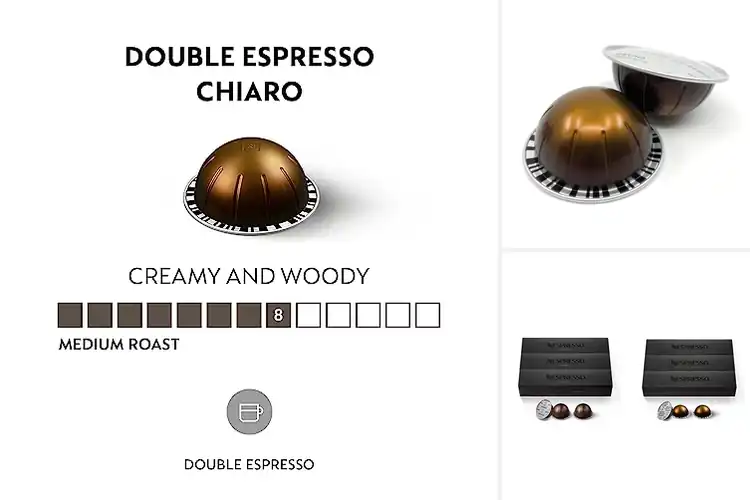 Detailed view of 10 Best Espresso Capsules Vertuo Double Espresso Chiaro Revealed