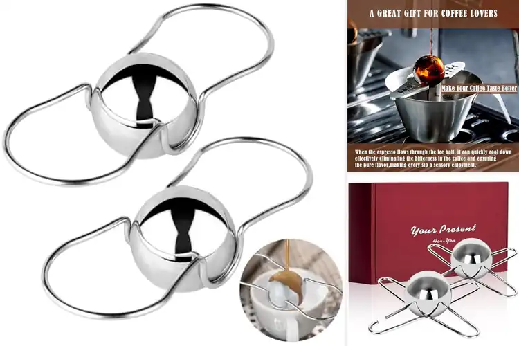 Detailed view of Top 10 Espresso Cooling Balls for Perfect Coffee Temperature