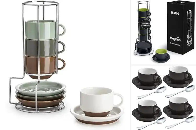 Detailed view of 10 Best Espresso Cups Sets That Add Style to Every Sip