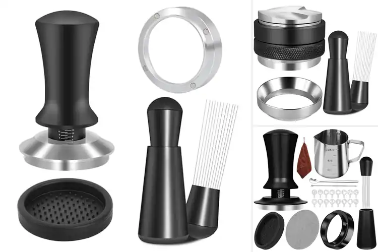 Detailed view of 10 Best Espresso Tool Sets to Brew Barista-Quality Coffee at Home