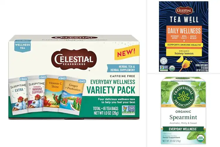 Detailed view of Best Everyday Wellness Teas