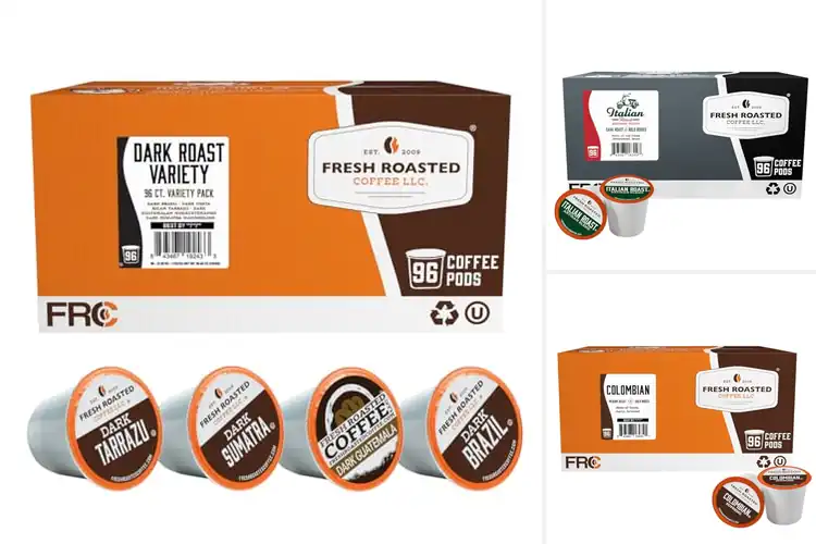 Detailed view of Best Fresh Roast Coffee Pods