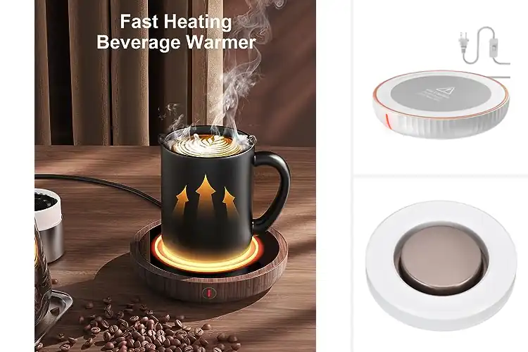 Detailed view of Best Glass Ceramic Metal Cup Warmer
