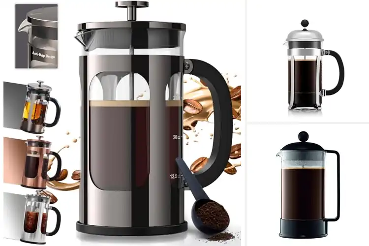 Detailed view of 10 Best Glass French Presses: Brew Perfection