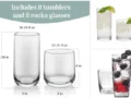 10 Best Glass Tumbler Sets for Everyday Elegance