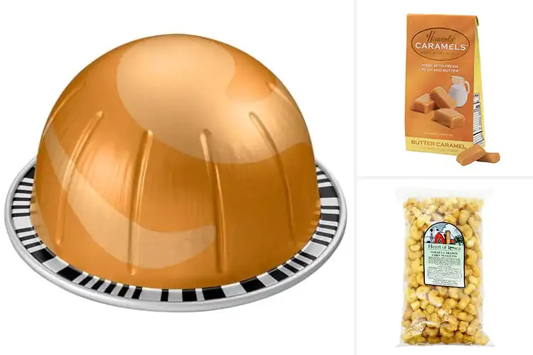 Detailed view of 8 Best Golden Caramels: Creamy Pecan Bliss