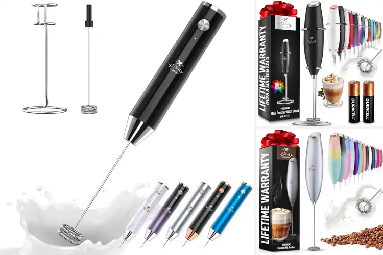 Detailed view of 10 Top Handheld Frothers for Café-Style Drinks at Home