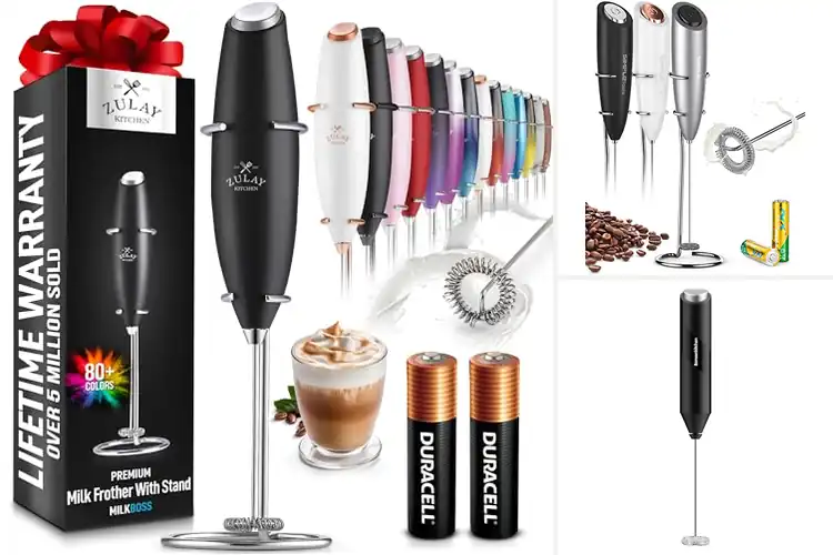 Detailed view of 10 Best Handheld Milk Frothers for Creamy Coffee Bliss